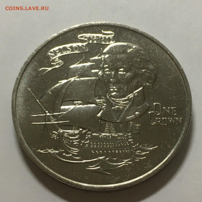 Гибралтар 1980г 1 крона "Горацио Нельсон" - image-05-09-20-09-17-1