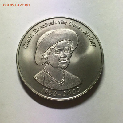 Тристан-да-Кунья 2000г 50 пенсов "Королева-Мать" - image-26-09-20-09-11-1