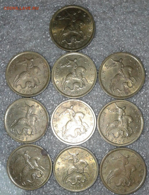 10 коп 2005 сп-100шт, 1 коп 2005 сп-100штук  до 29.09.20 - 20200927_032442-1