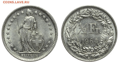 2 франка 1964 г. До 03.10.20. - DSH_8488.JPG