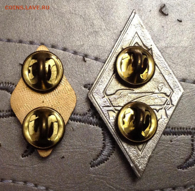 Два ромба МАМИ и знак ветеран 60 сборный - image