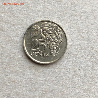 Тринидад и Тобаго 25 центов, до 01.10. - z-kUY4t0qbI