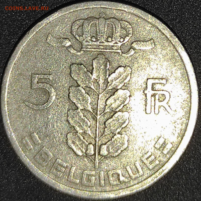 Бельгия 5 франков 1949 - IMG_20200930_092633