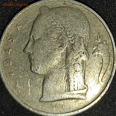 Бельгия 5 франков 1949 - IMG_20200930_093600