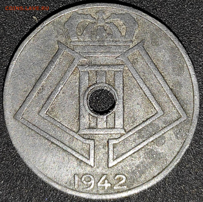 Бельгия 10 сантимов 1942 - IMG_20200930_094818