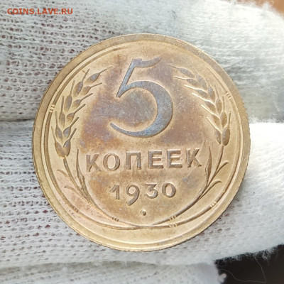5 копеек 1930 UNC с блеском, на оценку - IMG_20200930_105141