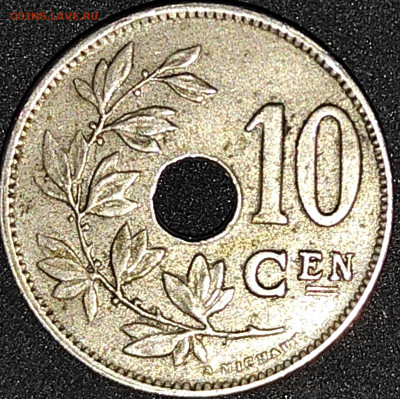 Бельгия 10 сантимов 1928 - IMG_20200930_102457