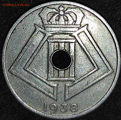 Бельгия 25 сантимов 1938 - IMG_20200930_103236