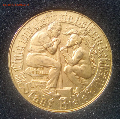Прошу оценить Билефельд 1 золотая марка 1923 - 3