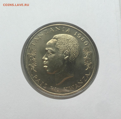 КПД Танзания 100 шиллингов 1986 Природоохрана Слон фауна - IMG_5493.JPG