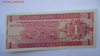 НИДЕРЛАНДСКИЕ АНТИЛЛЫ 1 ГУЛЬДЕН 1970 UNC - DSC06036.JPG