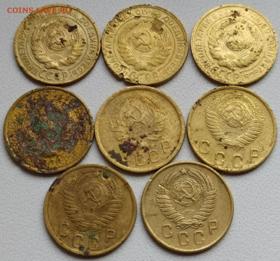 2 коп 1926-57гг. - 8шт до 6.10.20. 22-00 Мск - 2 коп 1926-57гг. - 8шт (2)