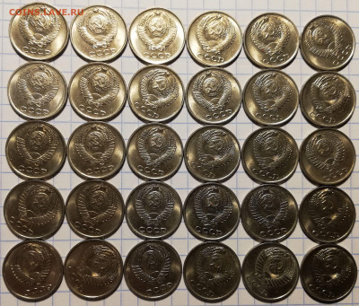 10 копеек 1961 мешковой UNC (30 штук) 4 окт 22:00 - IMG_20201001_015906