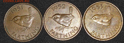 Великобритания фартинг 3 шт  1951,1952,1953 - IMG_20201001_080712