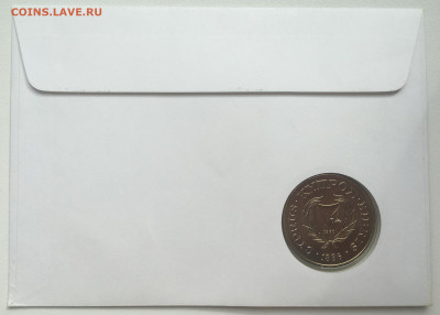 КПД Крона Шайба Кипр 1 фунт 1986 Муфлон фонд дикой природы - IMG_5499.JPG