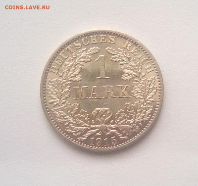 Кайзеррейх 1 марка 1916 A UNC с 200₽ до 05.10.20 - 1