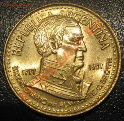 Аргентина 10 песо 1977 Адмирал Браун до  22.09.11  в   22.00 - IMG_3023