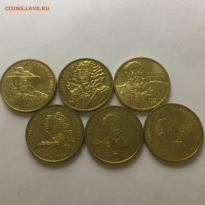 Польша 1999-2005г 2 злотых "Польские правители" 6 монет - image-29-08-20-07-53