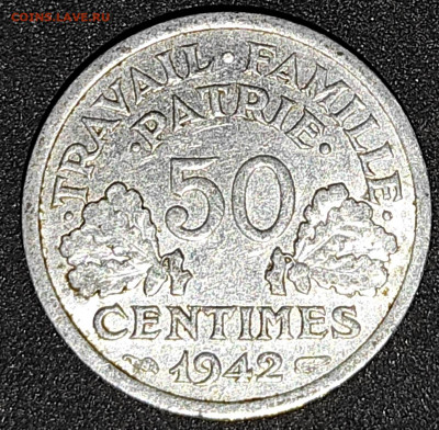 Франция 50 сантимов 1942 - IMG_20201002_091618