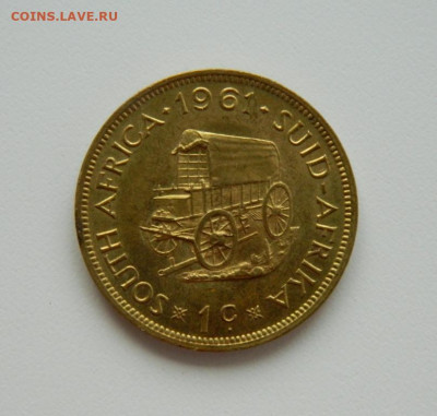 Южная Африка 1 цент 1961 г. (Крупная!) до 08.10.20 - DSCN1596.JPG
