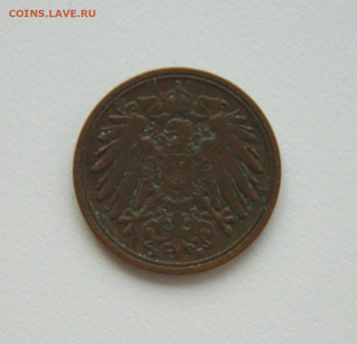 Германия 1 пфенниг 1911 г. "Е" до 08.10.20 - DSCN1650.JPG