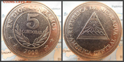 Никарагуа 5 кордоб, 2000 - 19