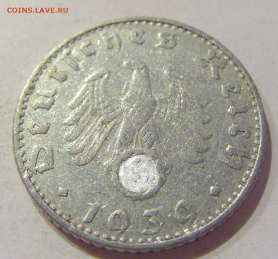 50 пфеннигов 1939 В Германия №1 09.10.2020 22:00 МСК - CIMG6383.JPG