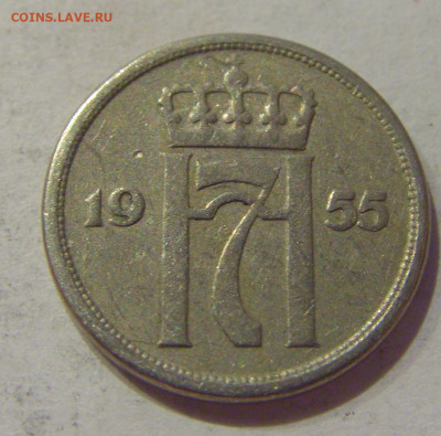 10 эре 1955 Норвегия №1 09.10.2020 22:00 МСК - CIMG6780.JPG