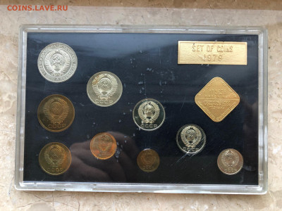 Комплект годовых наборов СССР 1974-1980 - Набор 1979_реверс