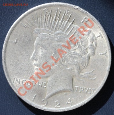 1 доллар. США. 1924г. Серебро. до 23.09.11 в 22:00 (Мск) - Изображение 118