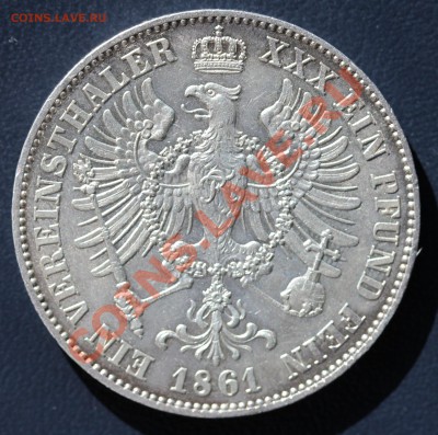 Таллер. Пруссия. 1861г. Серебро. до 23.09.11 22:00 (Мск) - Изображение 122