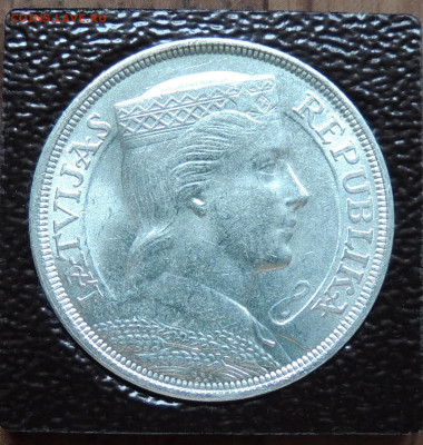 Латвия 5 лат 1929 - DSCN4447.JPG