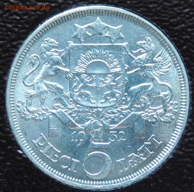 Латвия 5 лат 1932 - DSCN4459.JPG