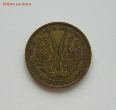 Французская Западная Африка 25 франков 1956 г. до 08.10.20 - DSCN1588.JPG