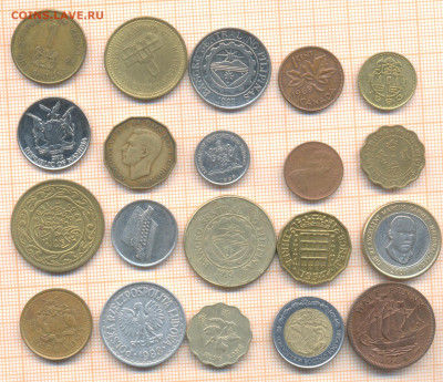 монеты разные, фикс 10 руб, 1 - по 10  1а  нот 001