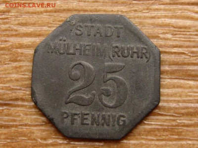 Нотгельд Мюльхейм 25 пфеннигов 1917 до 06.10.20 в 22.00 М - IMG_9129.JPG
