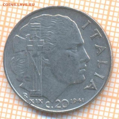 Италия 20 ч 1941 г., до 08.10.2020 г. 22.00 по Москве - Италия 20 ч 1941 1880