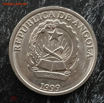 АНГОЛА 1 кванза 1999 до 9.10 - 189997706 (1)