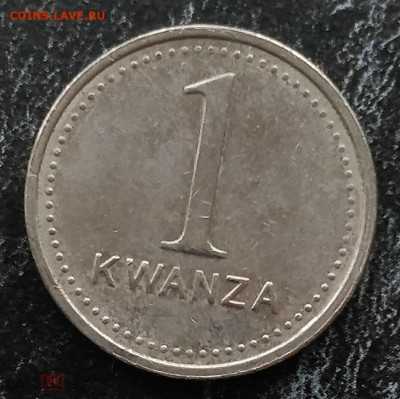 АНГОЛА 1 кванза 1999 до 9.10 - 189997706