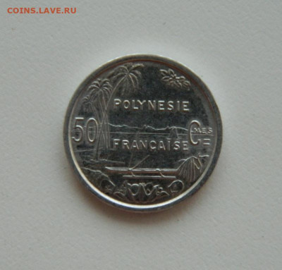 Французская Полинезия 50 сантимов 1965 г.(Лодки) до 08.10.20 - DSCN1746.JPG