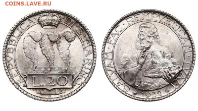 Сан-Марино 20 лир 1933: фуфло или фальшак? - e4c140fa-d553-11e9-80c5-a4bf0156859b