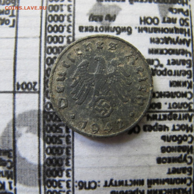 Третий Рейх 5 пфеннигов 1942 A - IMG_2337.JPG