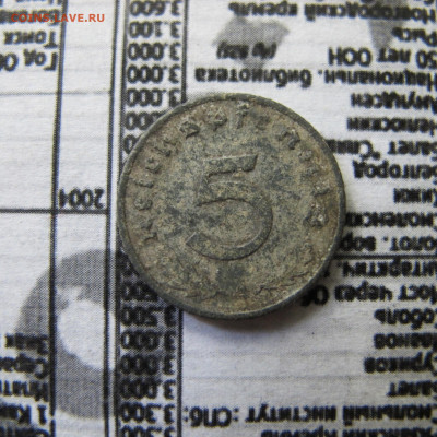Третий Рейх 5 пфеннигов 1942 A - IMG_2336.JPG