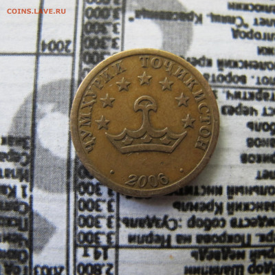 Таджикистан 20 дирам 2006 (магнитная) - IMG_2329.JPG