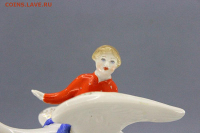 Фарфоровая статуэтка ,,Гуси лебеди,,Дулево 66г. с 200 р - IMG_5629.JPG