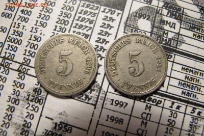 Мелочь (5-10 пфеннигов) Германии с 1875 по 1922. По фиксу. - IMG_2405.JPG