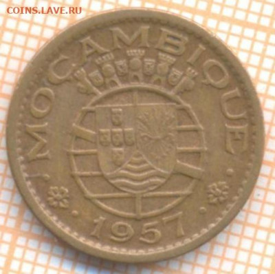 Мозамбик 50 сентаво 1957 г., до 12.10.2020 г. 22.00 по Москв - Мозамбик 50 сентаво 1957 1901а