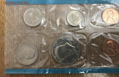 США Набор монет 1973 года UNC до 21.30 МСК 10.10.20 - 73B218CC-ED67-4178-8E4C-D8CA864DE6EF