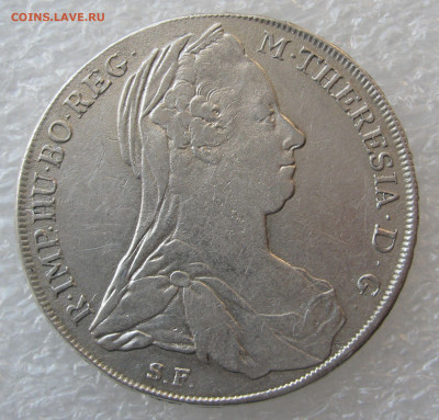 Австрия. 1 ТАЛЕР Марии Терезии 1870. AUST. DUX. Редкий. - мтр.JPG