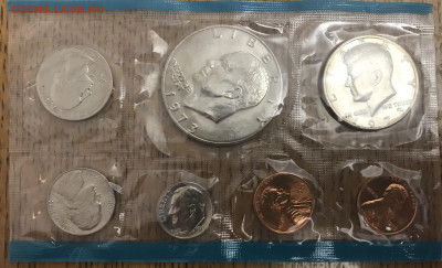 США Набор монет 1973 года UNC до 21.30 МСК 10.10.20 - 29654F30-CFA0-4984-8208-860D00F8084A